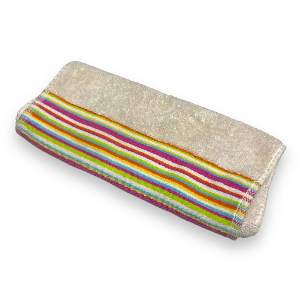 Beach Towel for Girl Doll Cream Colorful Stripe American‎ Thick